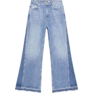 Mint Velvet Light Indigo Relaxed Flare Jeans